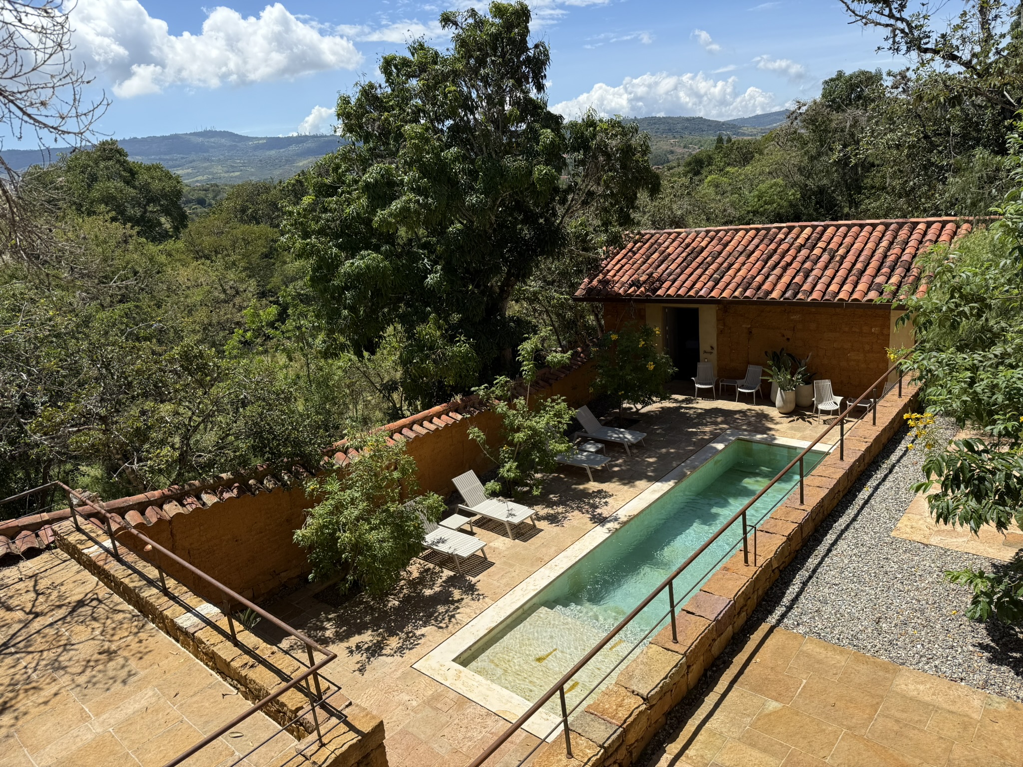 View of Hotel Terrazul in Barichara