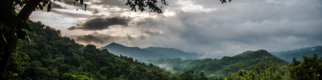 Panorama from Minca above Santa Marta