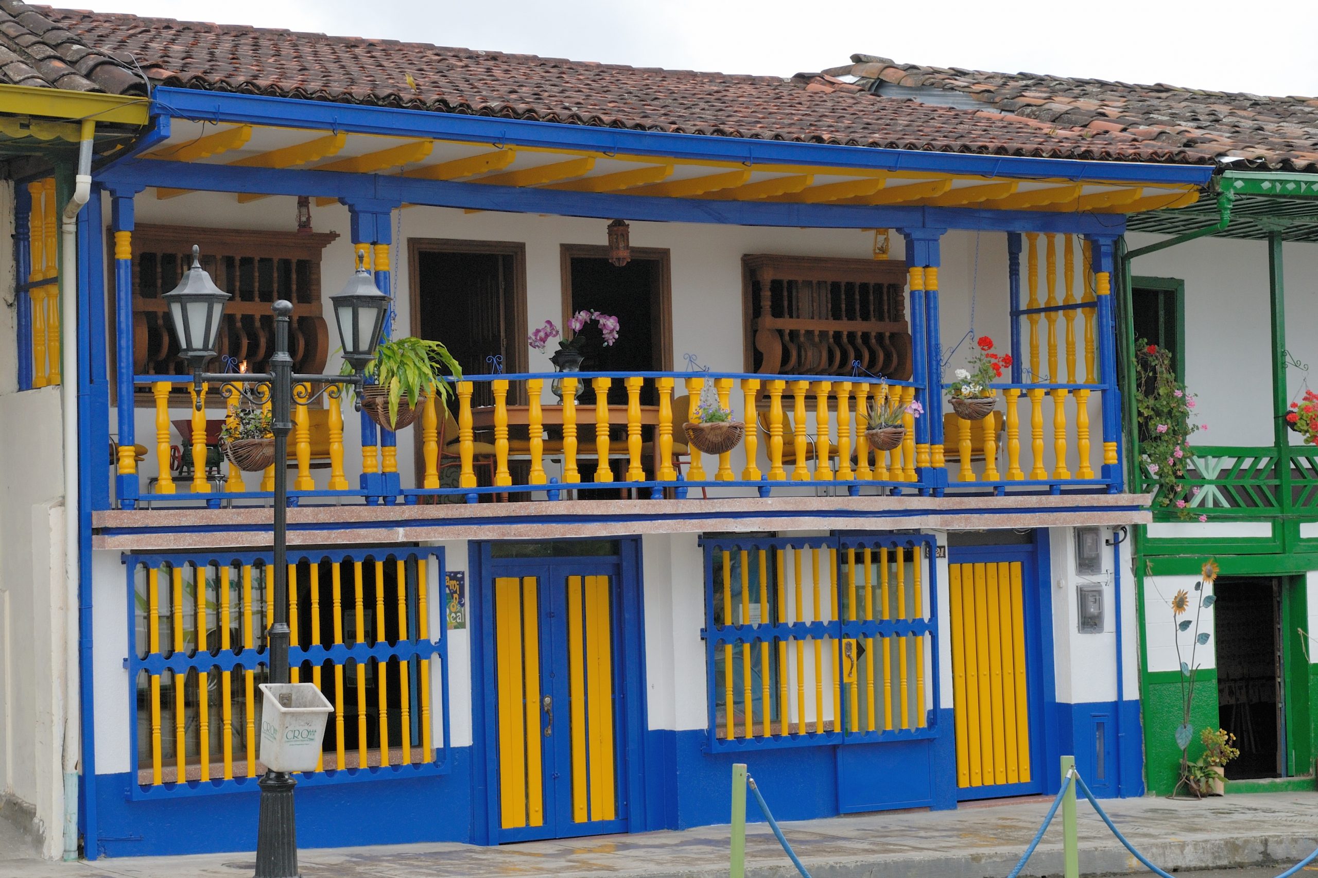 Typical house of the Coffee Region, Salento